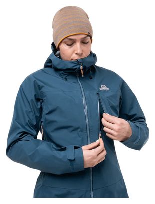 Mountain Equipment Makalu Waterdichte Jas Dames Blauw 