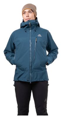 Mountain Equipment Makalu Waterdichte Jas Dames Blauw 