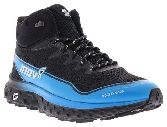 Inov-8 Rocfly G 390 Running Shoes Zwart/Blauw