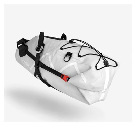 Borsa da sella Cyclite grande / 02 | 12,9 L | Grigio chiaro
