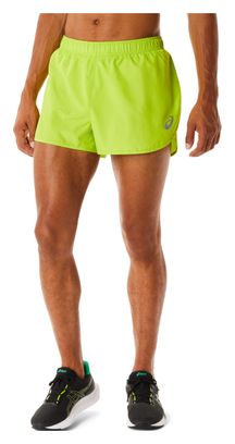 Pantalón Corto Asics Core Run Split Amarillo