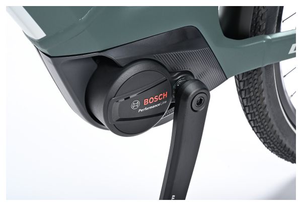 Winora Sinus R8Ef Wave Shimano Nexus Strap 8V 500 Wh 650b Grijs Blauw 2023 Elektrische Stadsfiets