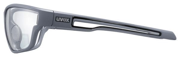 Occhiali da sole UVEX Sportstyle 806 V grigio opaco