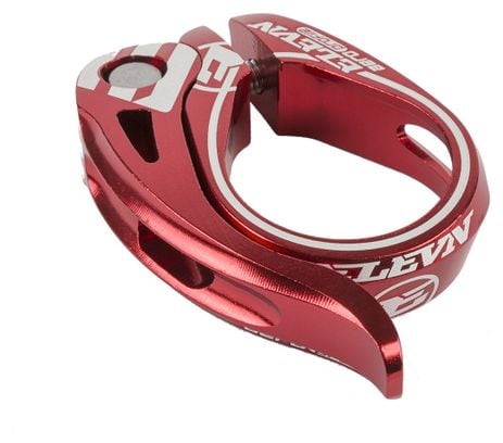 Elevn Aero seat clamp 25.4mm Red