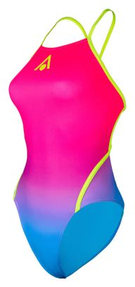 Essentials Diamond Back Dameszwempak Roze / Blauw
