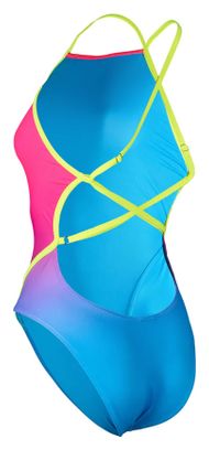 Essentials Diamond Back Dameszwempak Roze / Blauw