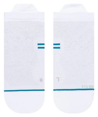 Stance Performance Run Ultra Light Tab Socks White