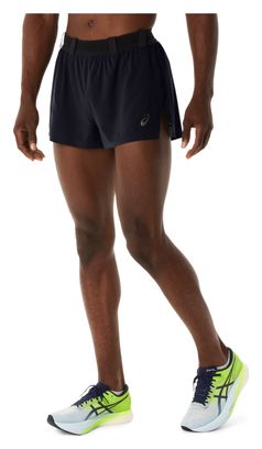 Asics Metarun Split Shorts Schwarz Herren