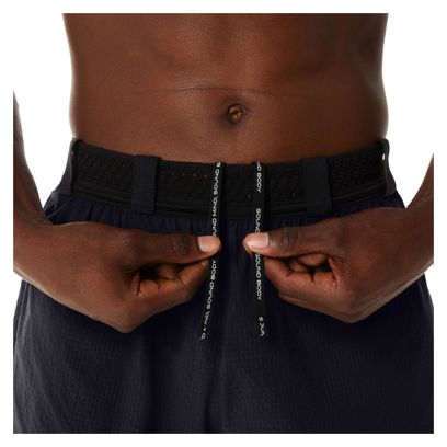 Asics Metarun Split Shorts Schwarz Herren
