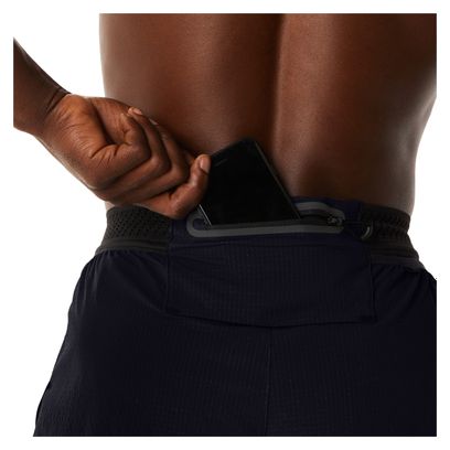 Asics Metarun Split Shorts Schwarz Herren