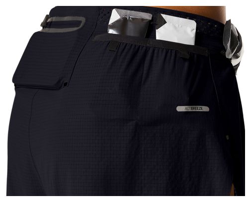 Asics Metarun Split Shorts Schwarz Herren