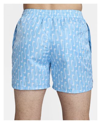 Nike Swoosh Link Zwemshort Blauw