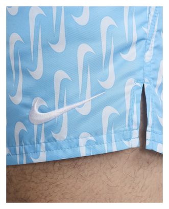 Nike Swoosh Link Zwemshort Blauw
