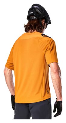 Maillot Manches Courtes Alpinestars A-Aria Polartec Switch Jaune