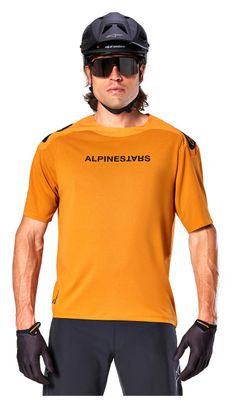 Maillot Manches Courtes Alpinestars A-Aria Polartec Switch Jaune