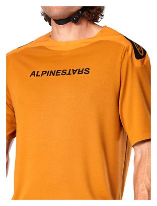 Maillot Manches Courtes Alpinestars A-Aria Polartec Switch Jaune