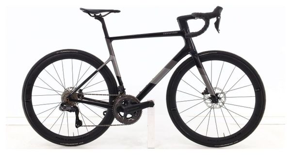 Produit reconditionné · Cannondale Supersix Evo Carbone Di2 12V · Noir / Vélo de route / Cannondale | Très bon état