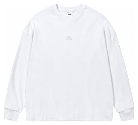 Camiseta de running de manga larga Monk CORE Hombre Blanco