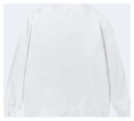 Camiseta de running de manga larga Monk CORE Hombre Blanco