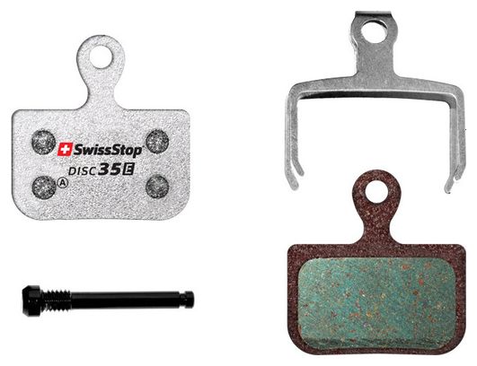 Pastillas de freno orgánicas SwissStop Disc 35 E para frenos Sram / Avid