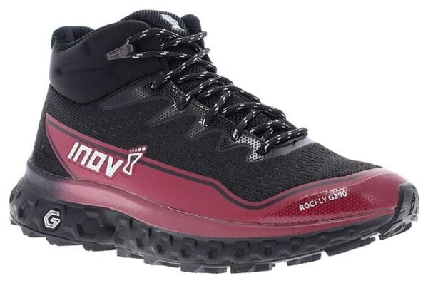 Damen-Running-Schuhe Inov-8 Rocfly G 390 Schwarz / Pink