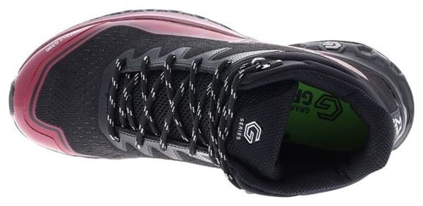 Zapatillas de running para mujer Inov-8 Rocfly G 390 Negro / Rosa