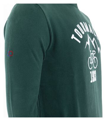 Sweat LeBram x Sport d'Epoque Tourmalet Vert Bouteille