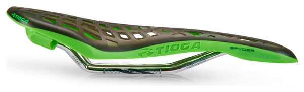 TIOGA Spyder Outland zadel Titane Neon Green