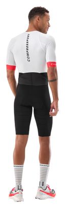 Compressport Stream Men's Triathlon Suit (White/Black)