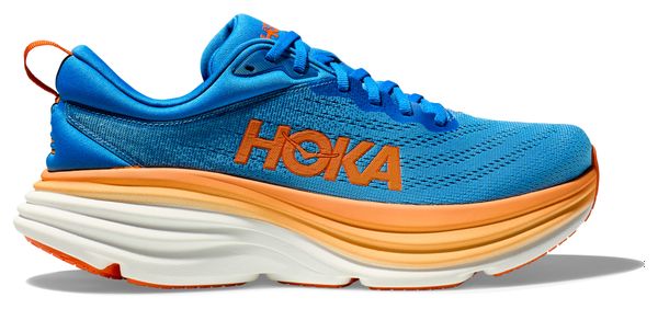 Chaussures de Running Hoka Bondi 8 Bleu Orange