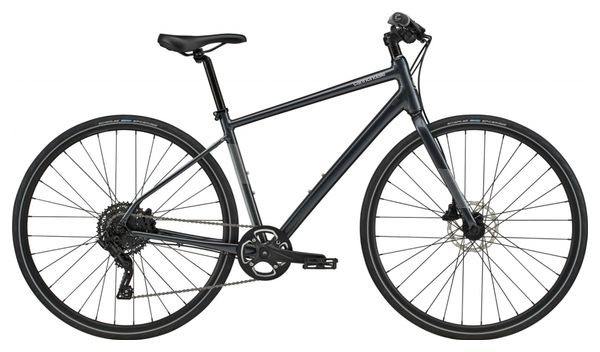 Cannondale Quick 4 Fitness Bike microSHIFT Advent 9S 700 mm Graphite Grey