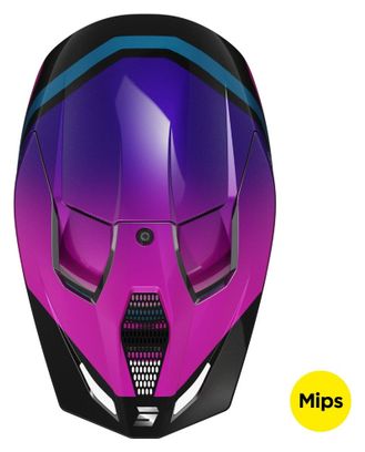 Casco Shot Race Sky Purple Chrome