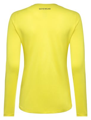 Langarmtrikot für Damen Gore Wear Everyday Gelb