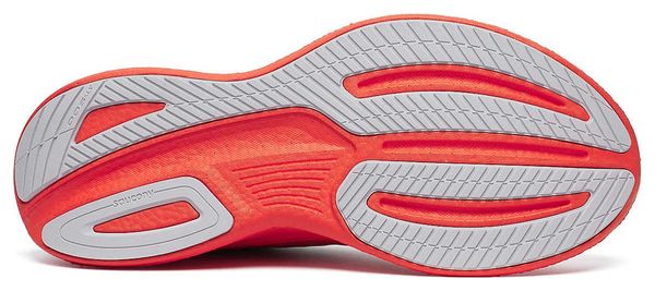 Chaussures Running Saucony Ride 17 Rouge Homme