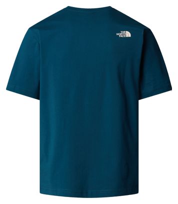 T-Shirt Manches Courtes The North Face Varsity Graphic Bleu