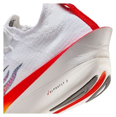 Nike Alphafly 3 Hakone Running Shoes White/Red/Blue Unisex