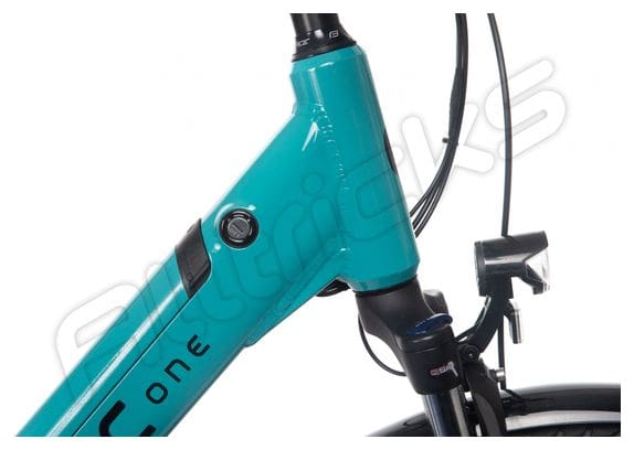 Eljoy Revolution Tempo Gooseneck Bafang 250W Electric City Bike Blue