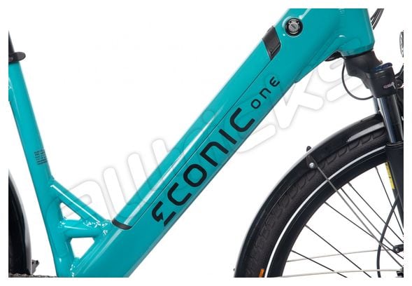 Eljoy Revolution Tempo Gooseneck Bafang 250W Electric City Bike Blue