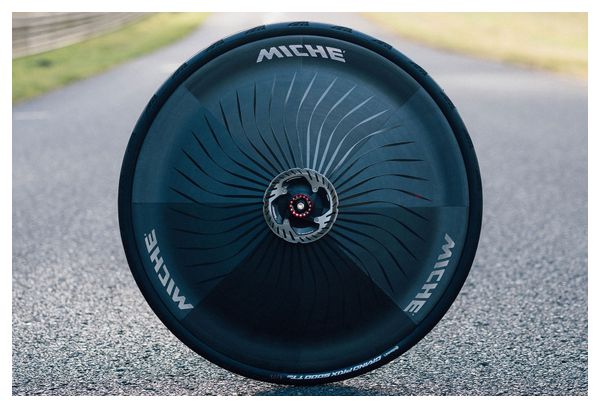 Ruota posteriore lenticolare Miche Kleos RD Crono 700 mm | 12x142 mm | Center Lock | Team Edition