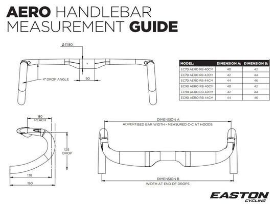 Easton EC70 Aero Carbon Hanger| Refurbished Product