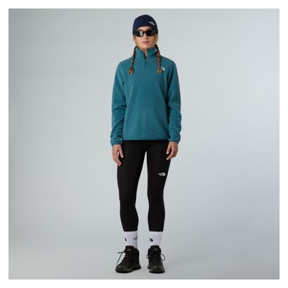 The North Face Glacier 1/4 Zip Vrouwen Fleece Blauw