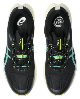 Scarpe da trail Asics Fuji Lite 6 Nero/Verde Uomo