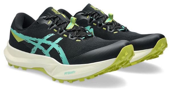 Scarpe da trail Asics Fuji Lite 6 Nero/Verde Uomo
