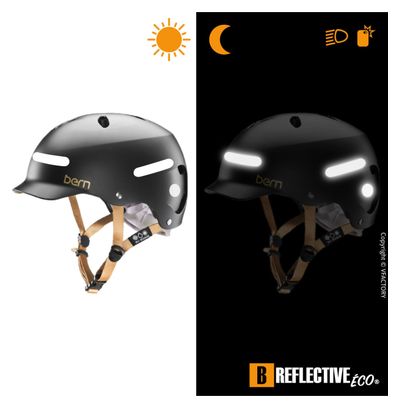 B REFLECTIVE Eco MULTI  Kit 12 autocollants rétro réfléchissants  Visibilité de nuit  Adhésif universel  Stickers pour Vélo / Casque / Poussette / Jouets  blanc