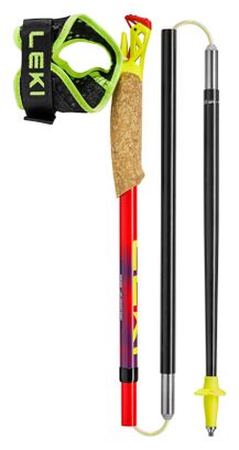 Bâtons Trail Running Pliables Leki Ultratrail FX.One Rouge/Violet