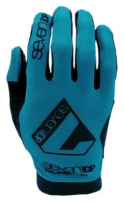 Pair of Long Gloves Seven Transition Blue
