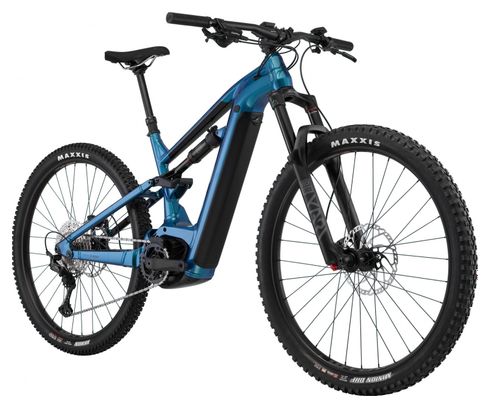 VTT Électrique Tout-Suspendu Cannondale Moterra Neo 3 Shimano Deore 12V 750 Wh 29'' Bleu 2023