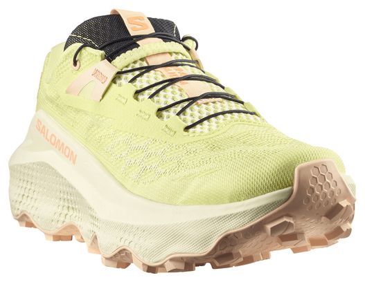 Salomon Ultra Glide 4 Yellow Women's Trail Running Shoes