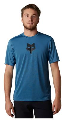 Fox Ranger TruDri Slate Short Sleeve Jersey Blue
