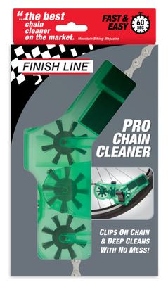 Nettoyeur de Chaîne Finish Line Chain Cleaner + Lubrifiant Dry + Dégraissant Ecotech